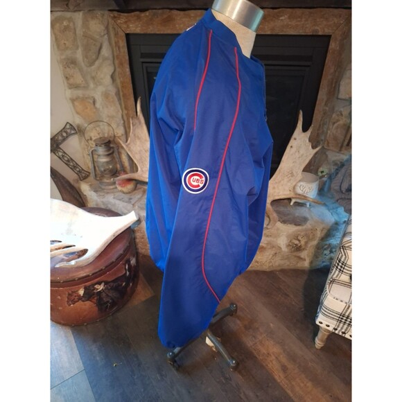 Chicago Cubs Authentic Collection MLB Jacket Lined Men's Size XL Majestic - Picture 8 of 10